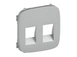 Pannello Frontale Per Base Audio Con Due Prese Valena Allure Legrand - Alluminio