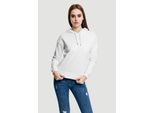 Urban Classics TB1524 | Felpa Con Cappuccio Da Donna Con Polsini A Coste - Colore: Bianco - Taglia: Xs