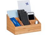 Organizzatore Da Tavolo Relaxdays 6 Scomparti