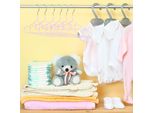 Set Di 10 Appendiabiti Relaxdays Per Bambini