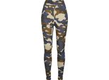 Urban Classics Donna - Leggings Tecnici A Vita Alta Oliva - S