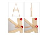 Relaxdays 10027237_0 Relaxdays Kindertafel 34,0 X 24,0 Cm Lackierter Stahl Weiß/GrüN