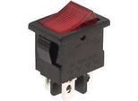 Interruttore A Bilanciere Di Alimentazione 5A-250V Dpst On-Off - Rosso