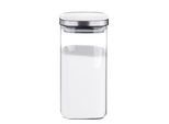Barattolo Karl Weis In Vetro Borosilicato Quadrato 1500 Ml