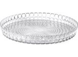 Fratelli Guzzini Tiffany, Rotondo, Trasparente, Plastica, 33,6 Cm, 4 Cm, Italia