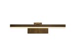 Lampada Per Quadri A Led Rhodes, Ottone Satinato