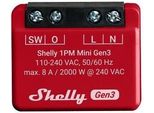 Interruttore Elettrico Shelly 1PM Mini Gen3 Interruttore Intelligente 1P Rosso