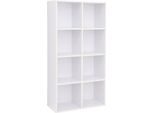 Vasagle Libreria Libreria Con 8 Scomparti, Scaffale Da Ufficio A Pavimento, Scaffale Da Ufficio Indipendente, Decorazione, Ufficio, Soggiorno, Camera Da Letto