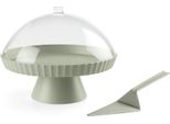 Blim+ Agora 30 Cm - Piatto Solido Per Torte / Piatto Per Torte Con Coperchio E Sollevatore Per Torte
