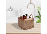Set Di Cesti Portaoggetti Relaxdays In 3 Pezzi In Seagrass