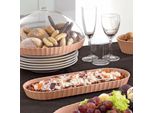 Blim+ Paestum Minerva 37,5X15Cm - Piatto Da Portata Per Snack/Appetito/Antipasto