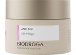 Biodroga Crema Viso Antietà 24H 50Ml Crema Viso Rassodante Antirughe Giorno Notte Vegan Istituto Di Bioscienze