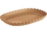 Vassoio Ovale Tiffany 32 Cm Terracotta