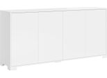 Itamoby - Madia 4 Ante 172X40X83 Cm Lumina Bianco Lucido