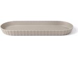 Vassoio Ovale Minerva M Moka Grey