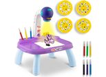 Proiettore Per Imparare A Disegnare Ricokids 773700 - Viola