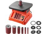 Levigatrice A Mandrino Oscillante Vevor, Levigatrice A Mandrino A 2000 Giri/Min. Con 6 Bussole (12,7-76,2 Mm), Corsa 16 Mm E Tavolo Da Lavoro Largo 390X415 Mm Per La Finitura Di Mobili, L'artigianato E La Lavorazione Del Legno