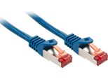 Lindy 47354 Basic Cat6 S/Ftp Kabel, Blau, 2,00M Patchkabel
