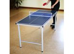 Relaxdays 10019102_0 Relaxdays Tischtennisplatte Blau