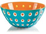 Ciotola Guzzini Le Murrine Azzurro-Bianco-Arancio, D 25 Cm Ca