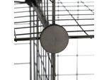 Relaxdays Scaffali In Rete Metallica A 9 Scomparti