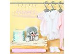 Relaxdays 40 X Appendiabiti Per Bambini Cuore Rosa