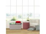 Relaxdays 10031586_111 Relaxdays Sitzbank Grau 76,5 Cm