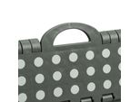 Sgabello Pieghevole Relaxdays Pieghevole L Grigio Chiaro Set Di 10
