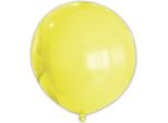 Pallone Gigante Con Decorazione Per Feste Xxl Giallo 80 Cm - Taglia Unica