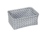 Set Di 3 Cestini Intrecciati Relaxdays