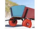 Relaxdays Set Di 2 Ruote Per Camion Sack Pu 3.00-4