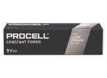 Duracell Procell Constant Alkaline E-Block 6LR61 9 V (Confezione Da 10)