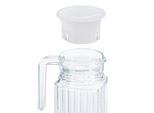 Relaxdays 2 Caraffe Di Succo Di Vetro Da 1 Litro