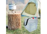 Relaxdays Set Di 4 Taniche D'acqua Pieghevoli Da 20 L