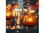 Set Di 12 Bicchieri Per Lanterne Relaxdays