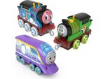Fisher-Price Thomas Il Carro Armato Cambia Colore E Tira La Macchina In Metallo