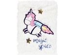 Quaderno Di Peluche A5 Spazio Unicorno