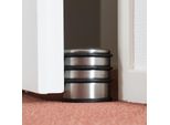Relaxdays 2X Fermaporta In Acciaio Inox Bronzo