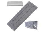 Inserto Per Mop Piatto Kadax, Copertura Di Ricambio, Punta In Microfibra, Piatto, 32 X 12 Cm