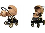 BabyLux® Color Lux | 2in1 Kinderwagen Set | Sand Pearl | Kombikinderwagen | Kinderwagenset | Bug