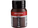 Bottiglia Di Vernice Acrilica Serie Amsterdam Standard 500 Ml Umbra Burnt 409