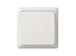 Elso 512104 Pulsante 10A Completo, Ristrutturazione Morsetto A Vite, Bianco Puro