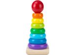Melissa & Doug Rainbow Stacker Giocattolo Classico, Multicolore, Legno, Età Prescolare, Bambino/Ragazza, 2 Anni, 6 Anni