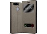 Cadorabo Custodia Protettiva Per Huawei P9 Cover In Marrone Custodia Del Telefono Cellulare Custodia A Libro Custodia Cover