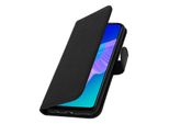 Avizar, Custodia Huawei P40 Lite E In Pelle Chesterfield Con Funzione Supporto, Nera