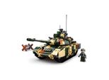 Sluban Model Bricks M38-B0756 Carro Armato T-90 Di Grandi Dimensioni