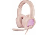 Cuffie Da Gioco Mars Con Microfono Mars Gaming MH320/ Jack 3,5/ Rosa