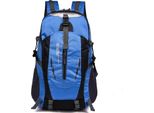 Zaino Di Grande Capacità Sport Viaggio Escursionismo Lavoro Tempo Libero Scuola Zaino Signore Uomini, Blu