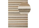 Tappeto Morena Tessuto A Mano 160X230Cm Naturale, Grigio.