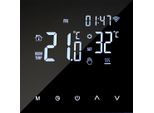 Termostato Di Riscaldamento Intelligente Wifi, Termoregolatore Digitale, Controllo App, Lcd Touchscreen, Programmabile Settimanalmente, Per Caldaie Ad Acqua A Pavimento E A Gas